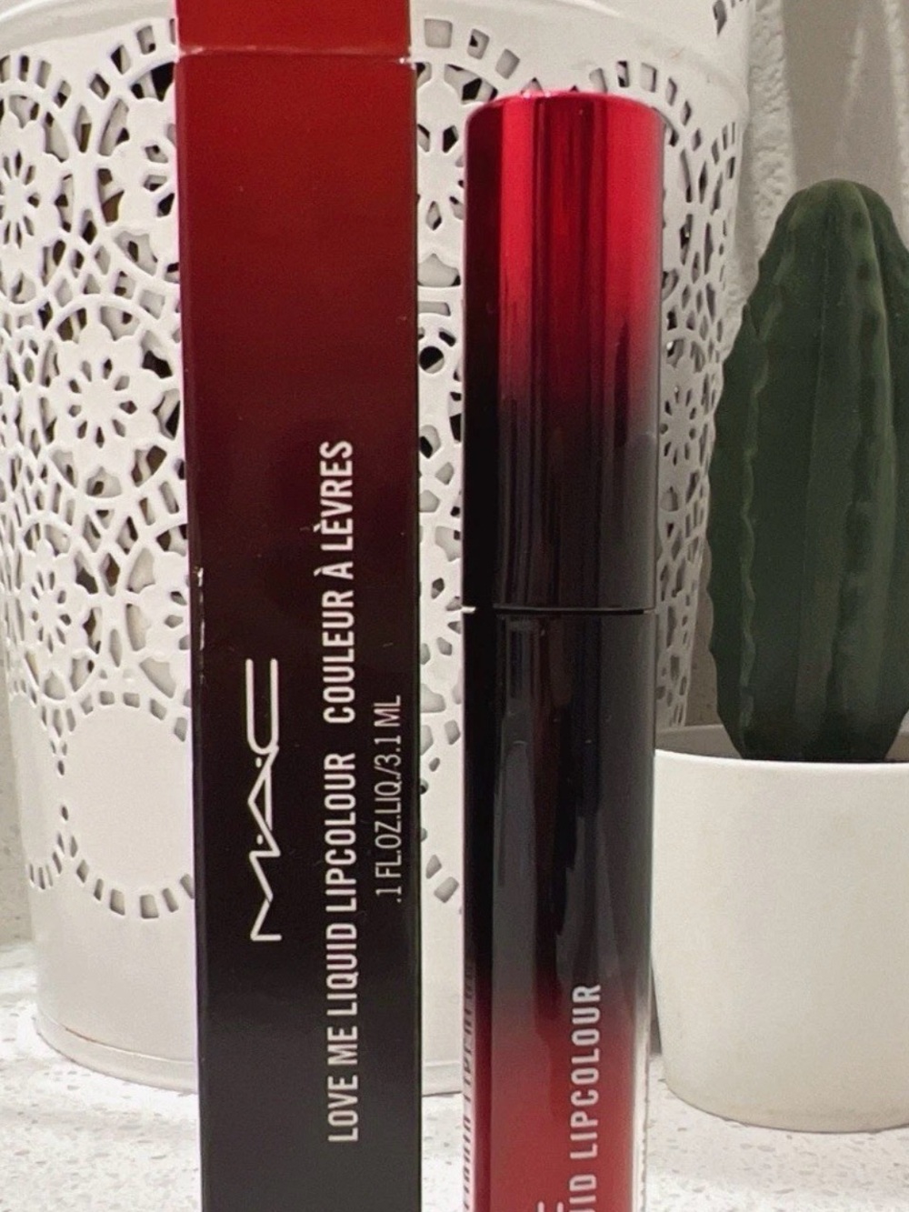 MAC Cosmetics Liquid Lipcolour — Red Gradient Tube FULL SIZE